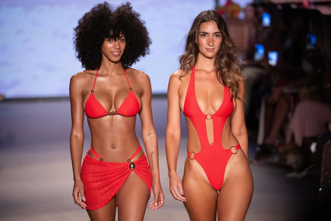 Red Swimwear Designs at Miami Fashion Week Resort 26